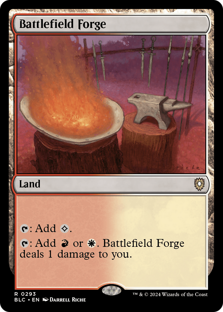 Magic: The Gathering - Battlefield Forge - Bloomburrow Commander