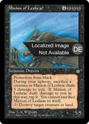 Magic: The Gathering - Diener von Leshrac - Ice Age
