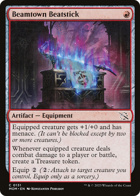 Magic: The Gathering - Beamtown Beatstick Foil - March of the Machine