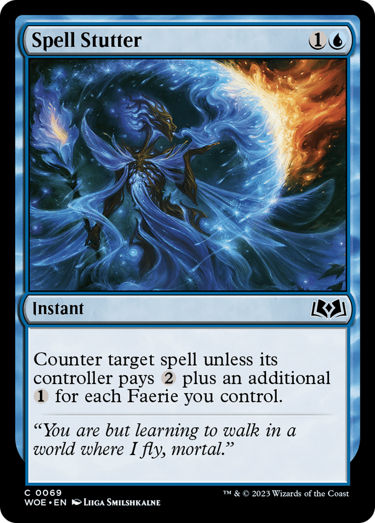 Magic: The Gathering - Spell Stutter - Wilds of Eldraine