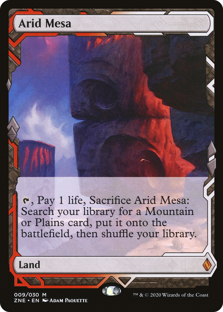 Magic: The Gathering - Arid Mesa Foil - Zendikar Rising Expeditions