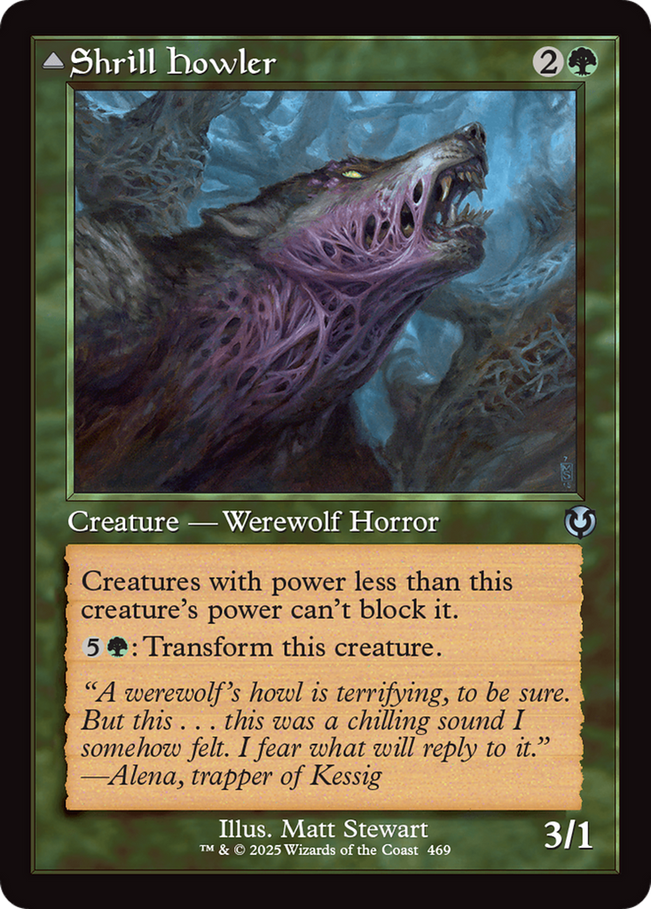 Magic: The Gathering - Shrill Howler // Howling Chorus - Innistrad Remastered