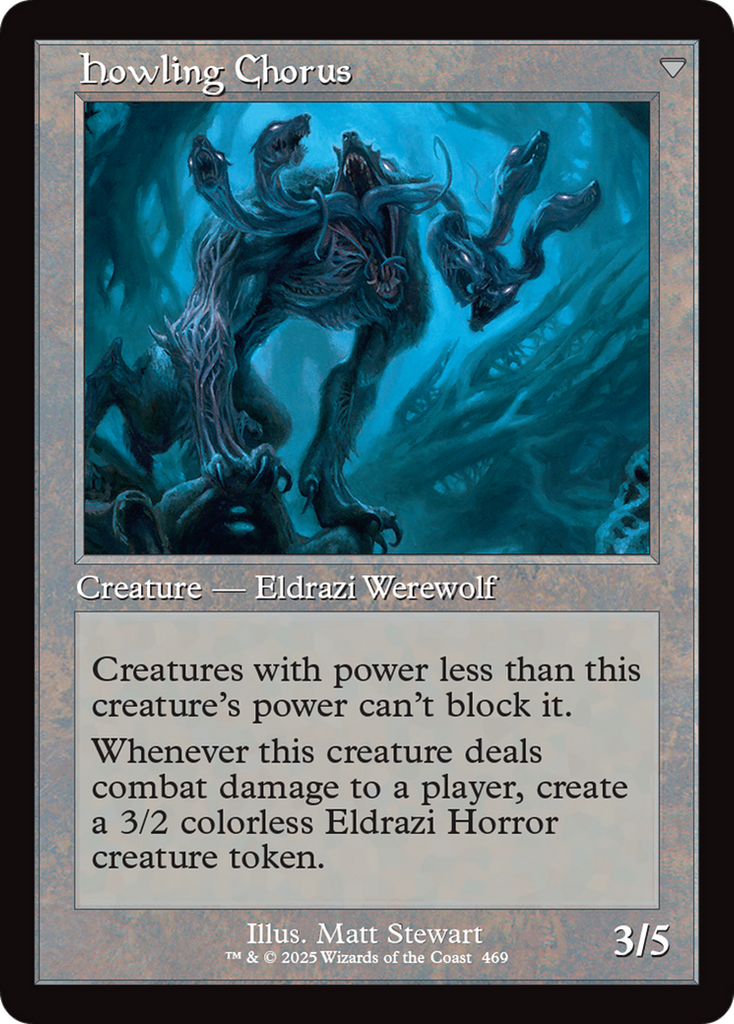 Magic: The Gathering - Shrill Howler // Howling Chorus Foil - Innistrad Remastered