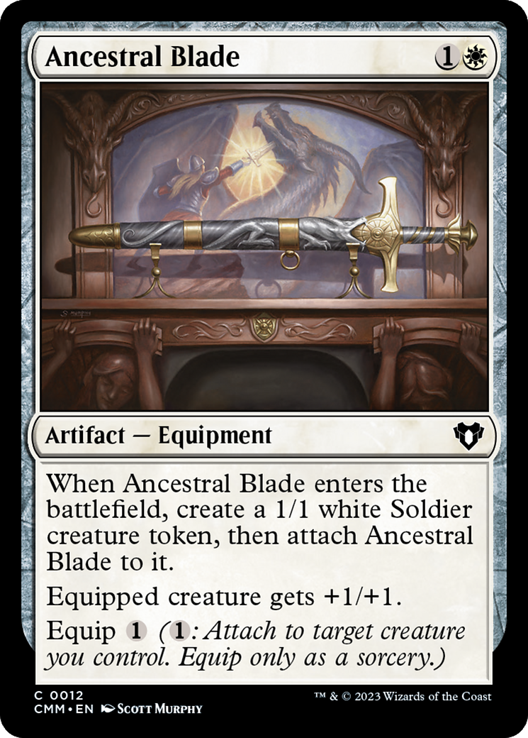 Magic: The Gathering - Ancestral Blade - Commander Masters
