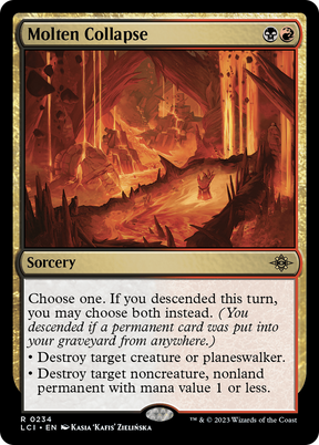 Magic: The Gathering - Molten Collapse - The Lost Caverns of Ixalan