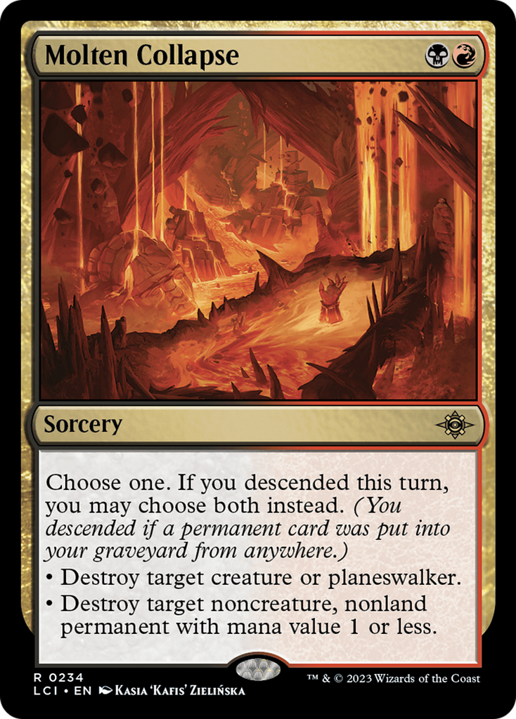 Magic: The Gathering - Molten Collapse - The Lost Caverns of Ixalan