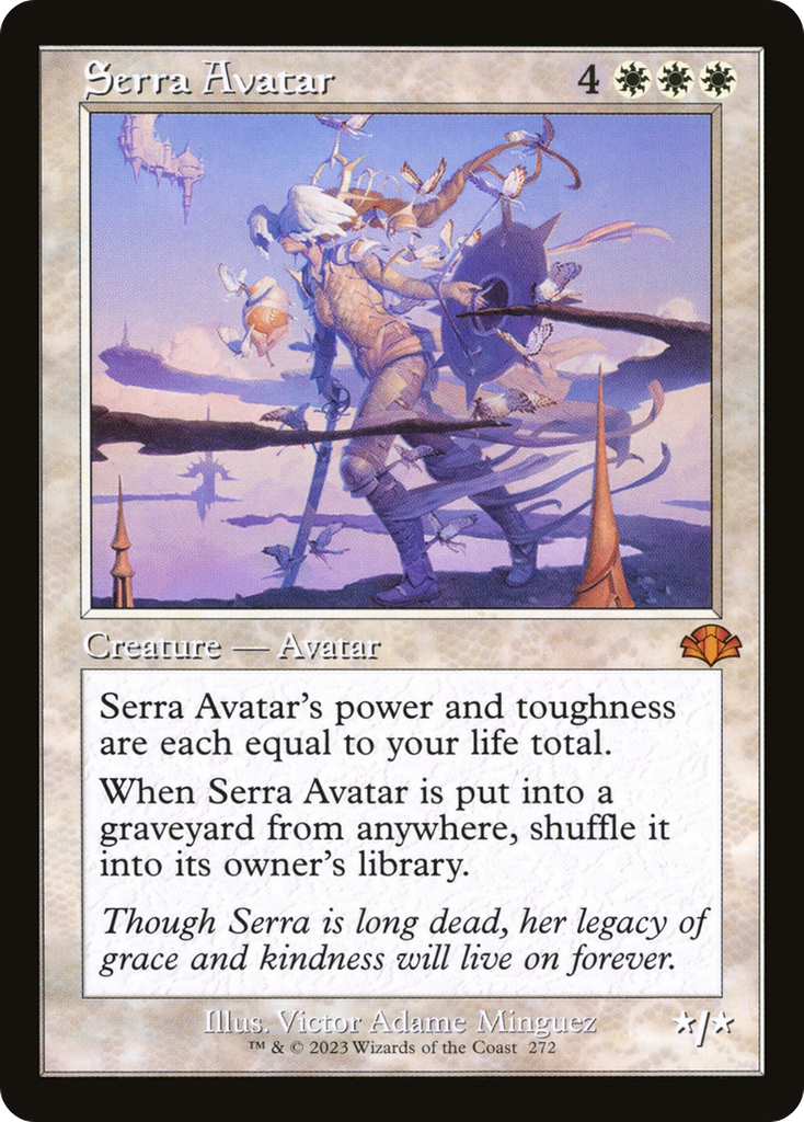 Magic: The Gathering - Serra Avatar - Dominaria Remastered