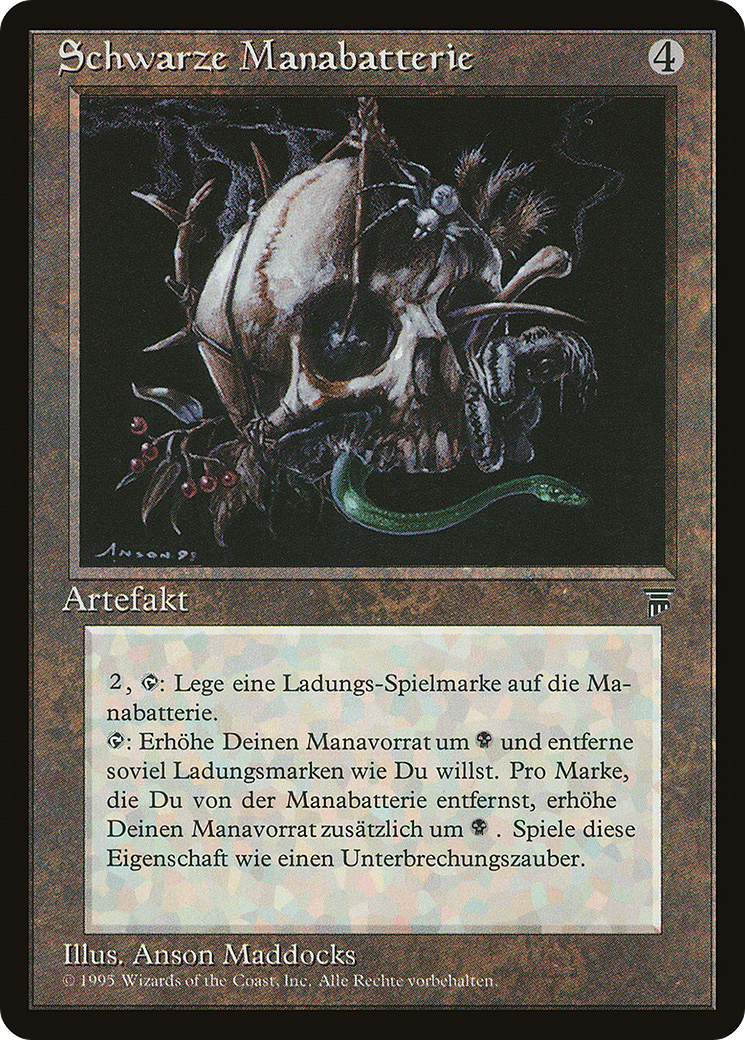 Magic: The Gathering - Schwarze Manabatterie - Renaissance