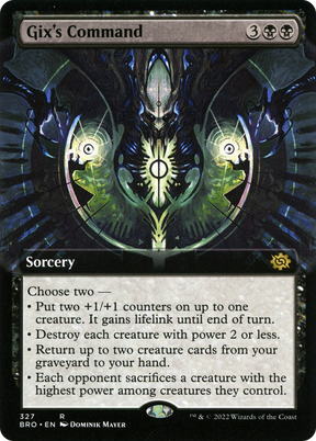 Magic: The Gathering - Gix's Command Foil - The Brothers' War