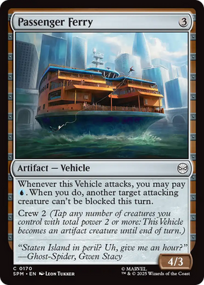 Magic: The Gathering - Passenger Ferry Foil - Marvel's Spider-Man