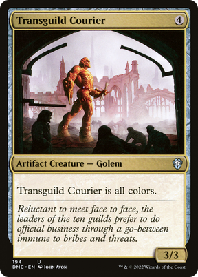 Magic: The Gathering - Transguild Courier - Dominaria United Commander