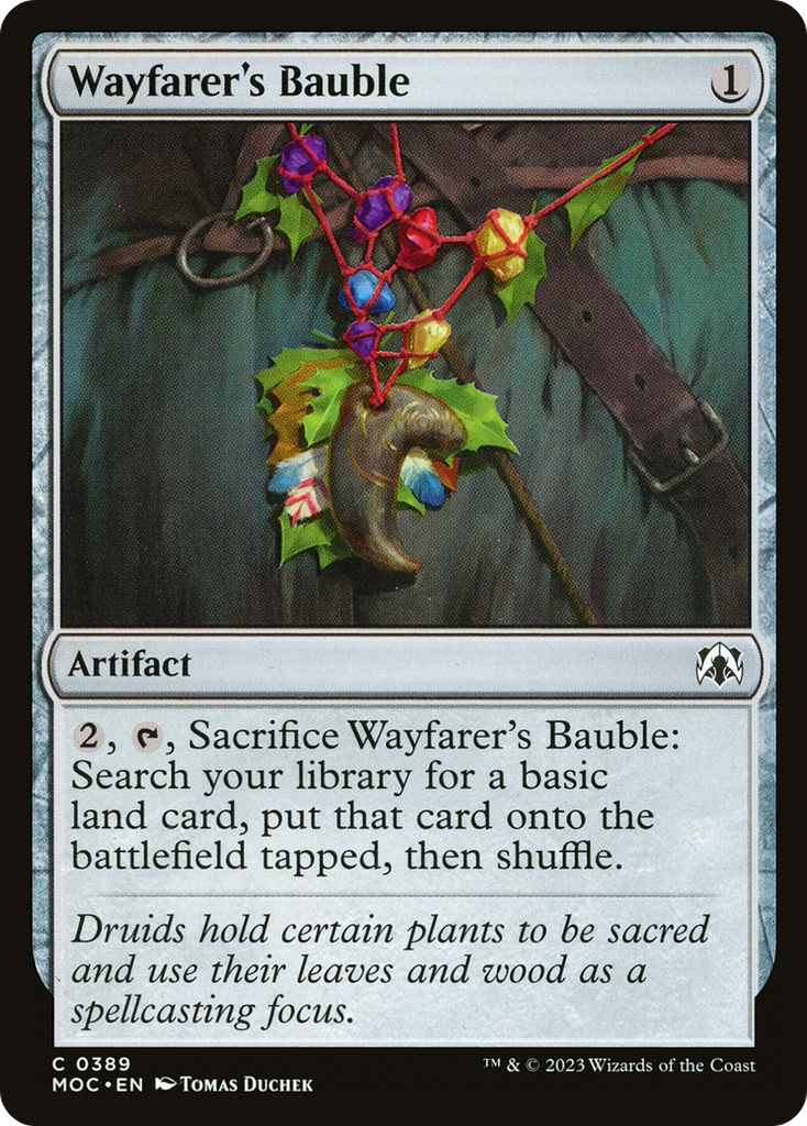 Magic: The Gathering - Wayfarer's Bauble - March of the Machine Commander