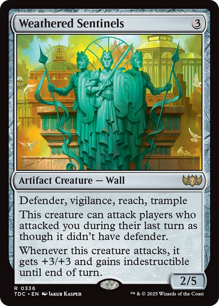 Magic: The Gathering - Weathered Sentinels - Tarkir: Dragonstorm Commander