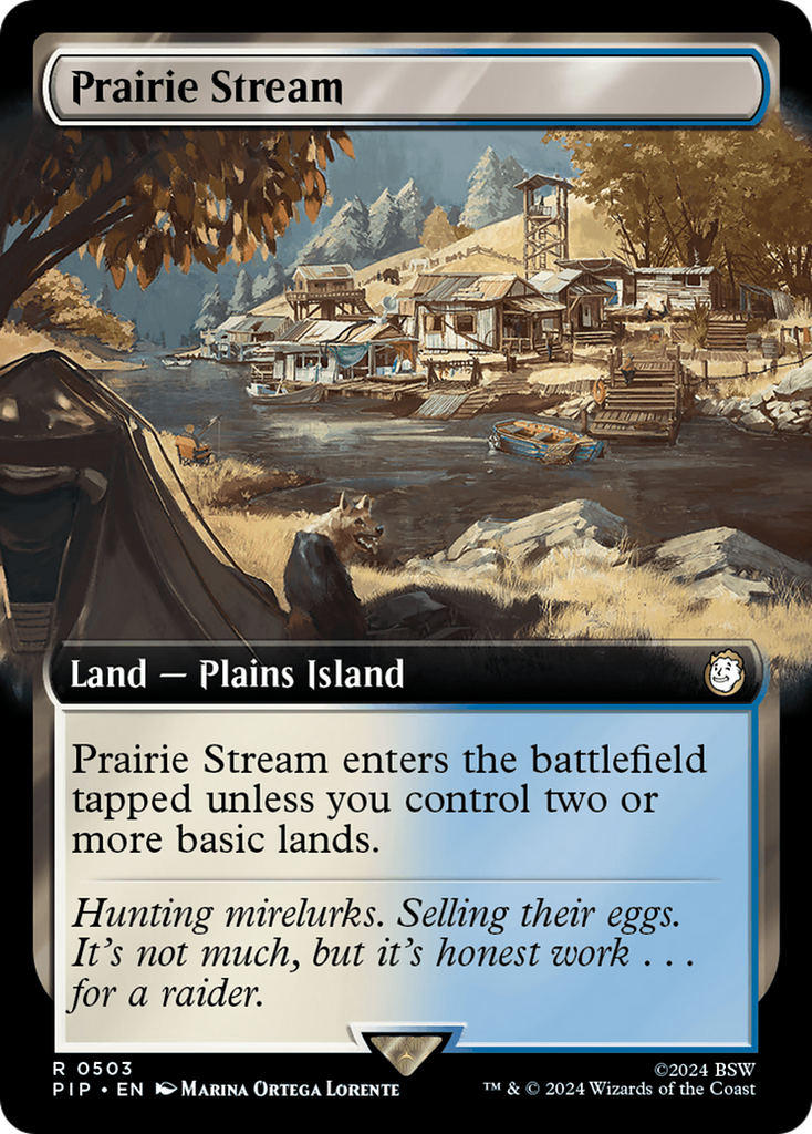 Magic: The Gathering - Prairie Stream Foil - Fallout