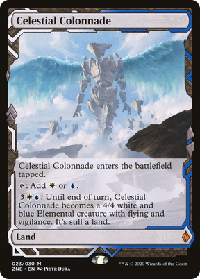 Magic: The Gathering - Celestial Colonnade Foil - Zendikar Rising Expeditions
