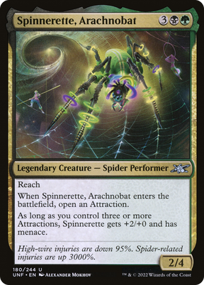 Magic: The Gathering - Spinnerette, Arachnobat - Unfinity