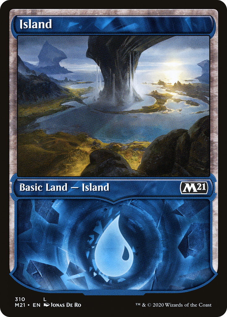 Magic: The Gathering - Island - Core Set 2021