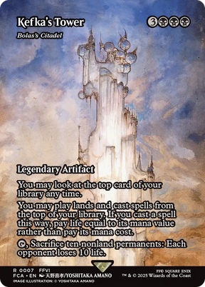 Magic: The Gathering - Bolas's Citadel Foil - Final Fantasy: Through the Ages