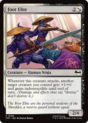 Magic: The Gathering - Foot Elite Foil - Teenage Mutant Ninja Turtles