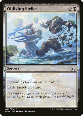 Magic: The Gathering - Oblivion Strike Foil - Oath of the Gatewatch