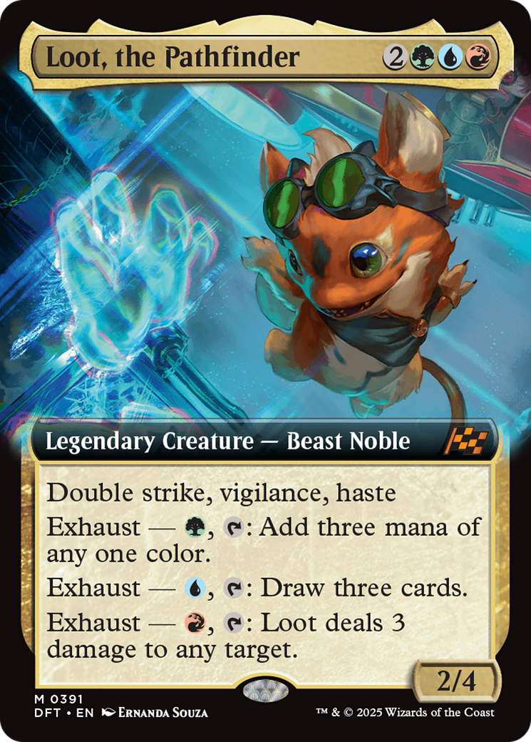 Magic: The Gathering - Loot, the Pathfinder Foil - Aetherdrift
