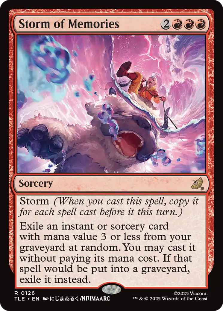 Magic: The Gathering - Storm of Memories Foil - Avatar: The Last Airbender Eternal