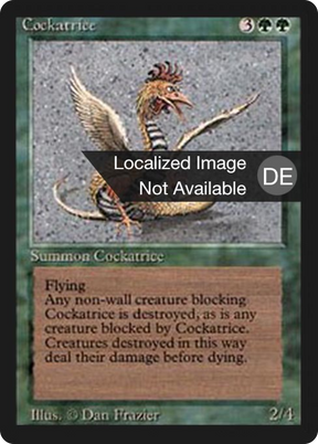 Magic: The Gathering - Wolpertinger - Foreign Black Border