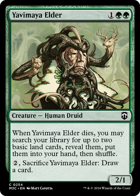 Magic: The Gathering - Yavimaya Elder - Modern Horizons 3 Commander