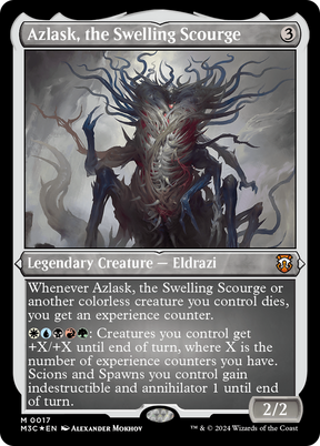 Magic: The Gathering - Azlask, the Swelling Scourge Foil - Modern Horizons 3 Commander