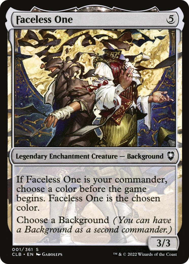 Magic: The Gathering - Faceless One - Commander Legends: Battle for Baldur's Gate