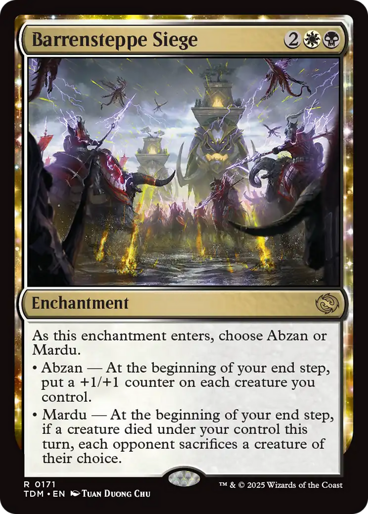 Magic: The Gathering - Barrensteppe Siege - Tarkir: Dragonstorm