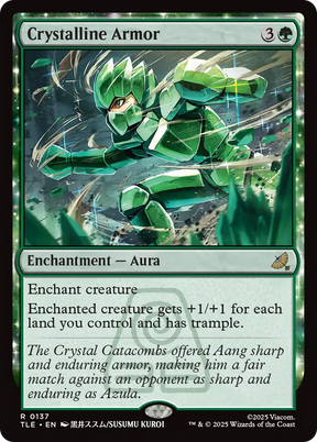 Magic: The Gathering - Crystalline Armor - Avatar: The Last Airbender Eternal
