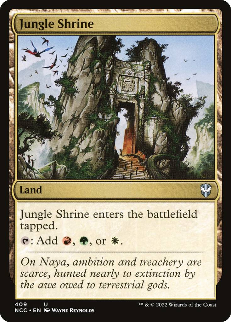 Magic: The Gathering - Jungle Shrine - New Capenna Commander