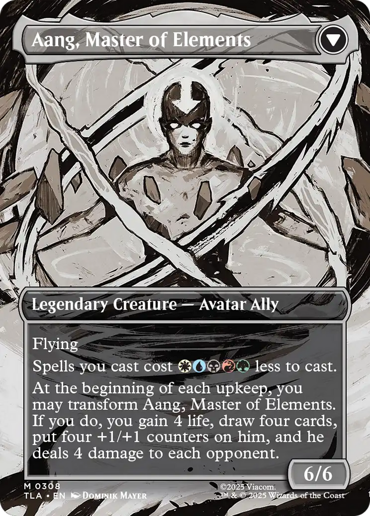 Magic: The Gathering - Avatar Aang // Aang, Master of Elements - Avatar: The Last Airbender