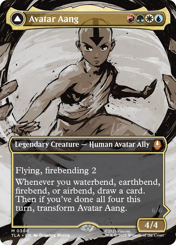 Magic: The Gathering - Avatar Aang // Aang, Master of Elements - Avatar: The Last Airbender