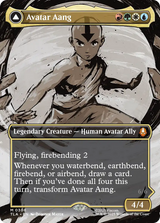 Magic: The Gathering - Avatar Aang // Aang, Master of Elements - Avatar: The Last Airbender
