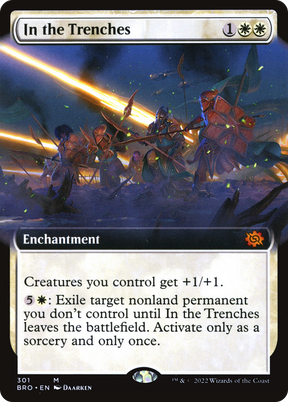 Magic: The Gathering - In the Trenches Foil - The Brothers' War