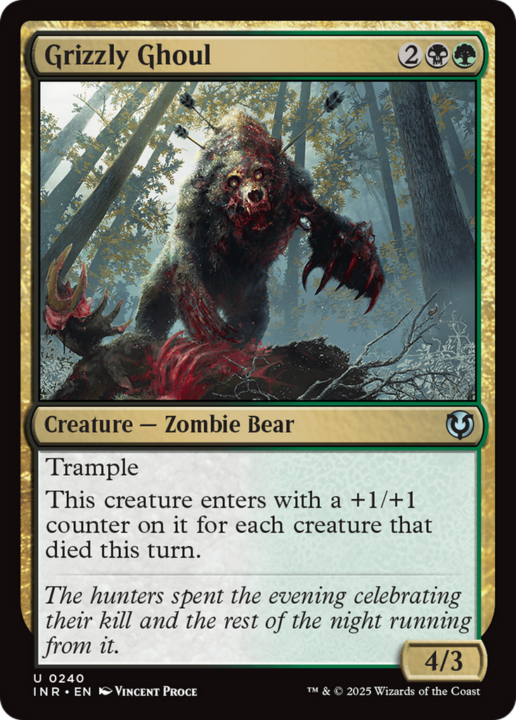 Magic: The Gathering - Grizzly Ghoul - Innistrad Remastered