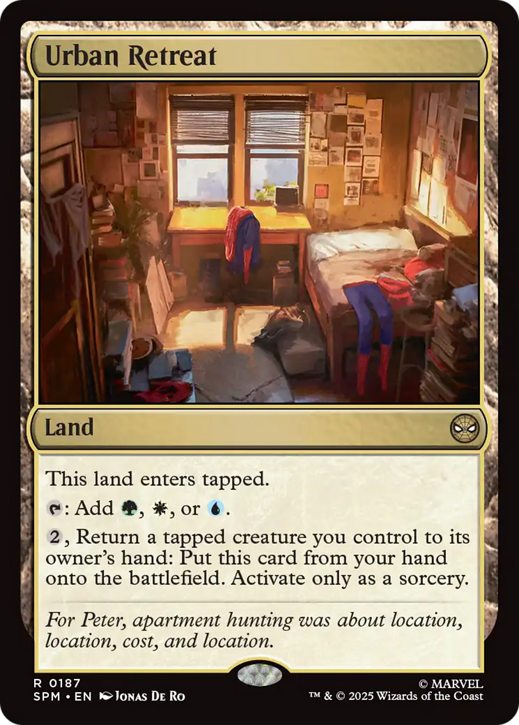 Magic: The Gathering - Urban Retreat Foil - Marvel's Spider-Man
