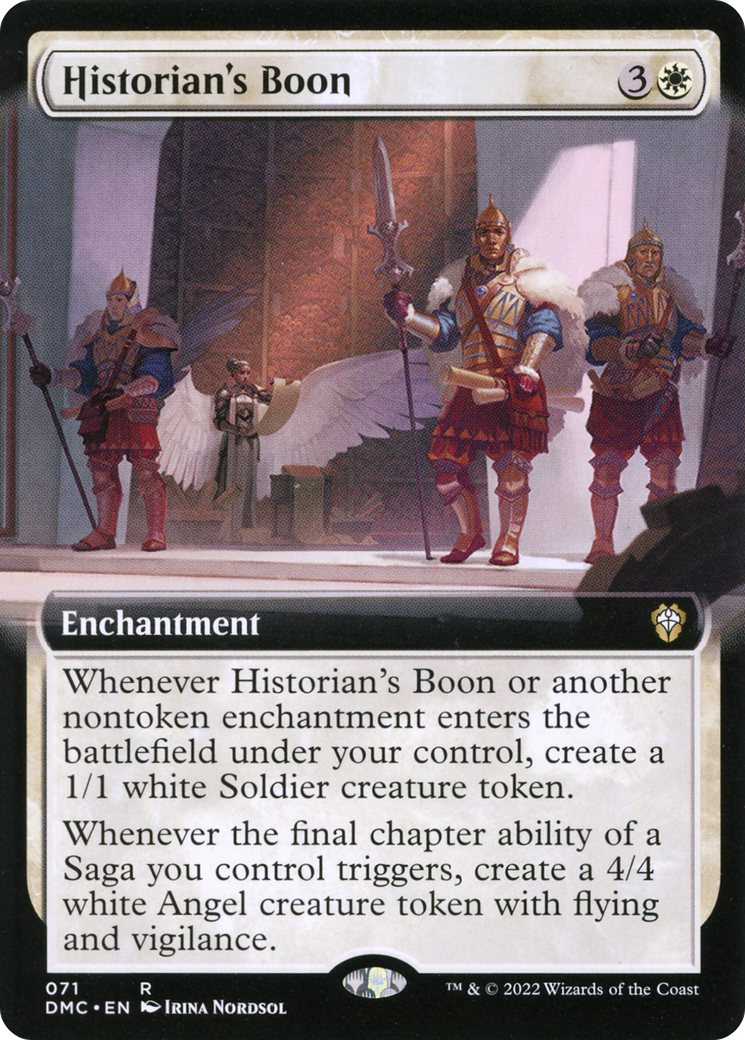 Magic: The Gathering - Historian's Boon Foil - Dominaria United Commander