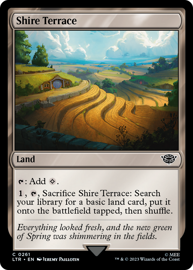 Magic: The Gathering - Shire Terrace - The Lord of the Rings: Tales of Middle-earth