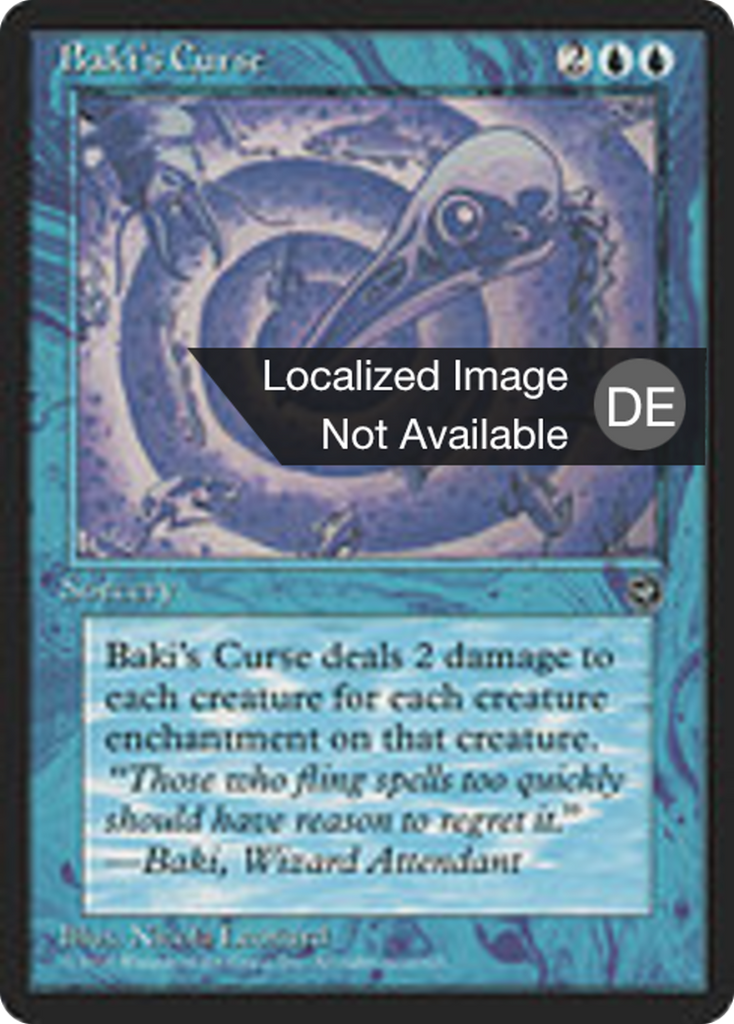 Magic: The Gathering - Bakis Fluch - Homelands