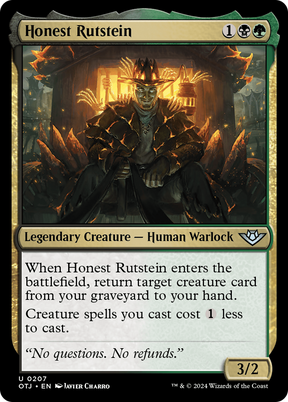 Magic: The Gathering - Honest Rutstein Foil - Outlaws of Thunder Junction