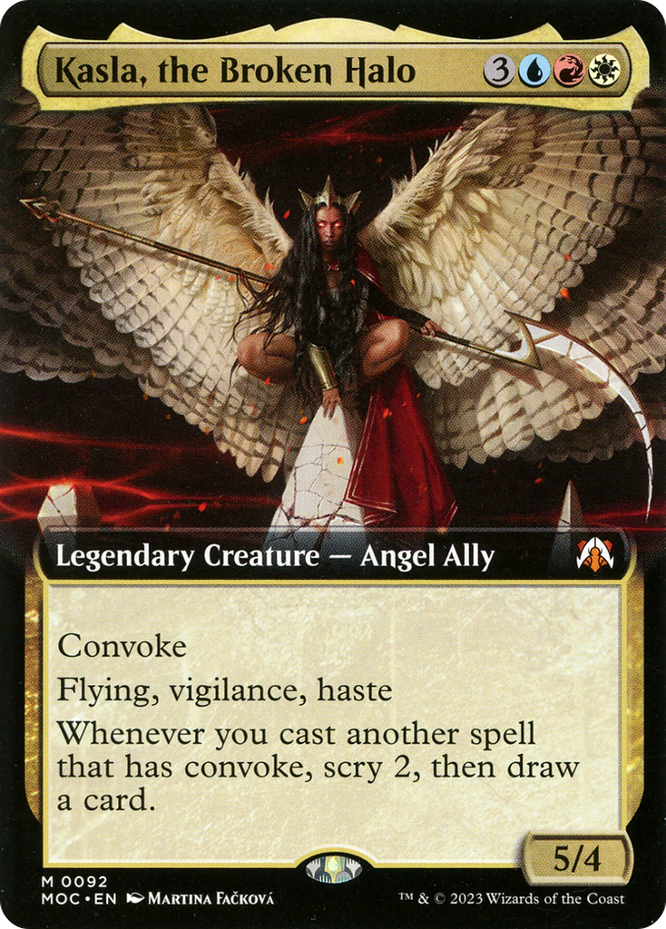 Magic: The Gathering - Kasla, the Broken Halo - March of the Machine Commander