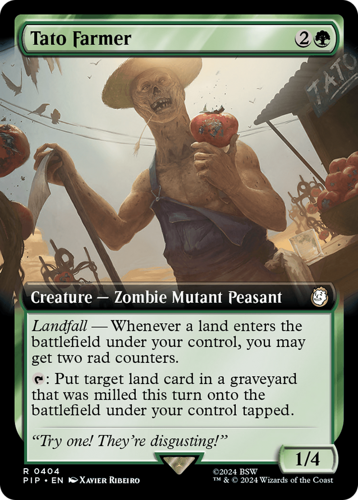 Magic: The Gathering - Tato Farmer Foil - Fallout