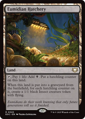 Magic: The Gathering - Eumidian Hatchery - Edge of Eternities Commander