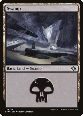 Magic: The Gathering - Swamp #273 Foil - The Brothers' War