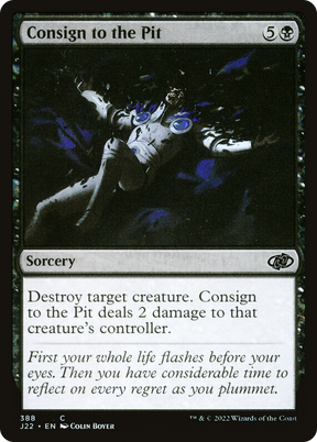 Magic: The Gathering - Consign to the Pit - Jumpstart 2022