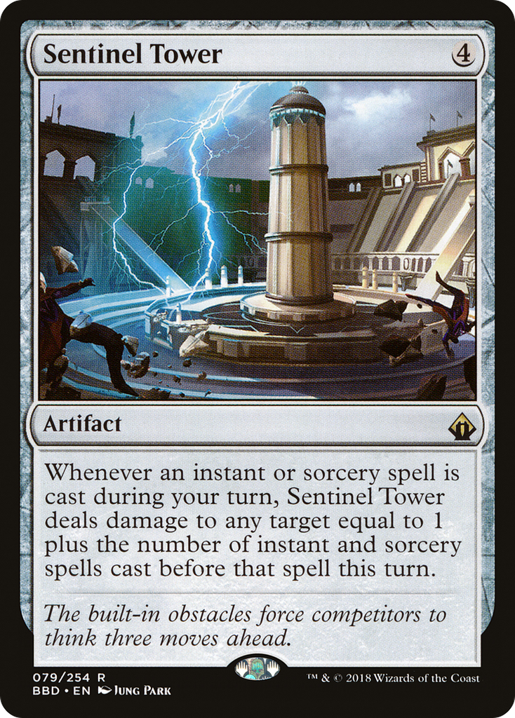 Magic: The Gathering - Sentinel Tower Foil - Battlebond