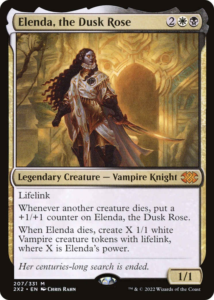 Magic: The Gathering - Elenda, the Dusk Rose Foil - Double Masters 2022